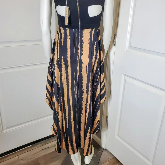NWT Urban Outfitters Reverse Cut-Out Hi-Lo Skirt Dress Size Small - Picture 12 of 15